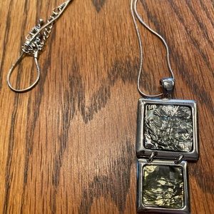 Gorgeous necklace with light greenstone - buy one get one for 50% off